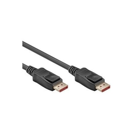 S/CONN maximum connectivity 10-70025 DisplayPort kabel 1 m Sort